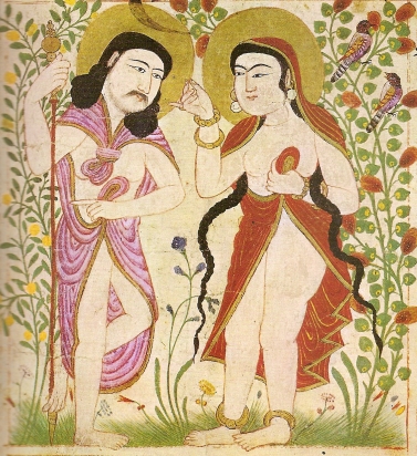 Asiatische Adam und Eva